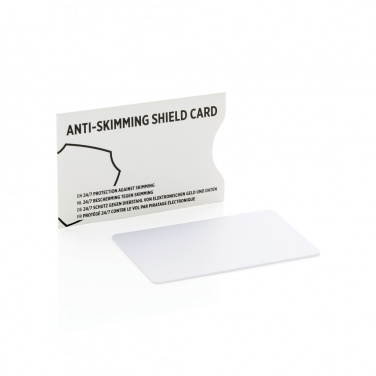 Logotrade promotional giveaway picture of: Anti-skimming RFID shield card with active jamming chip
